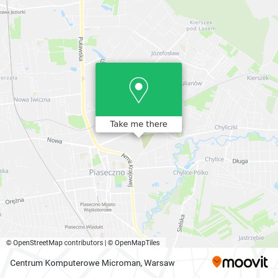 Centrum Komputerowe Microman map