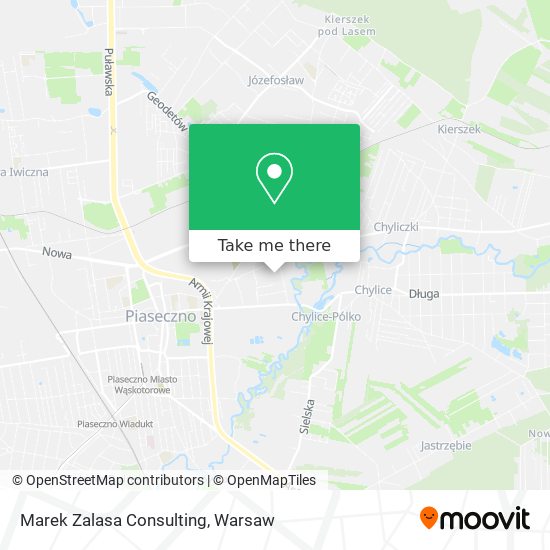 Marek Zalasa Consulting map