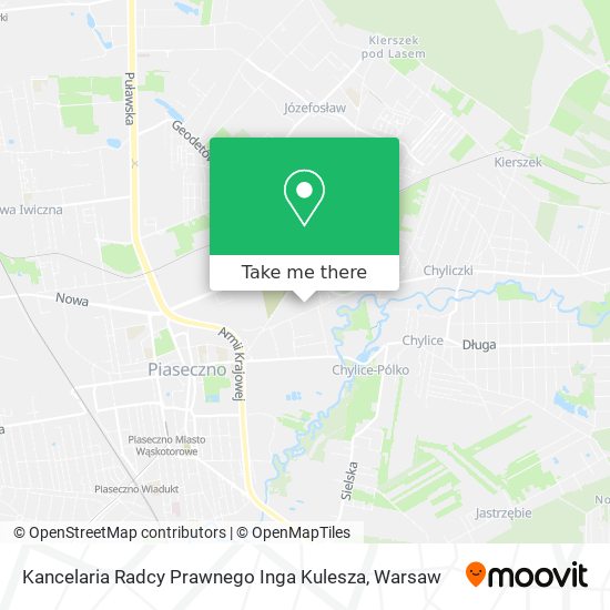 Kancelaria Radcy Prawnego Inga Kulesza map