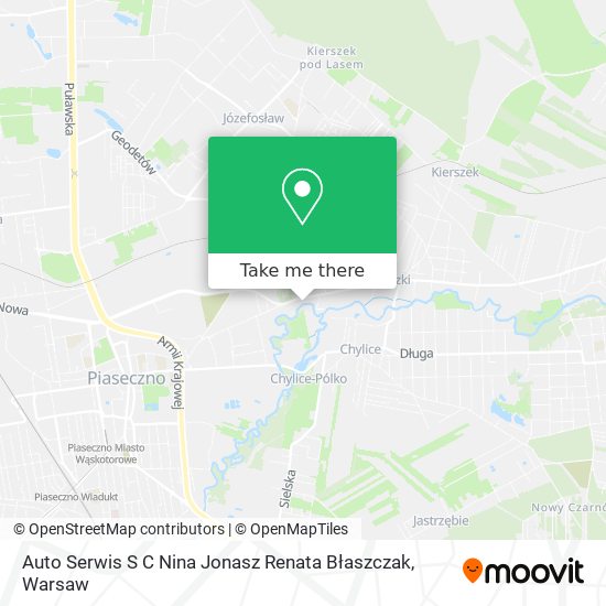 Auto Serwis S C Nina Jonasz Renata Błaszczak map