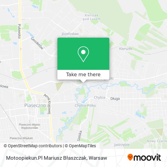 Motoopiekun.Pl Mariusz Błaszczak map