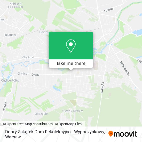 Dobry Zakątek Dom Rekolekcyjno - Wypoczynkowy map