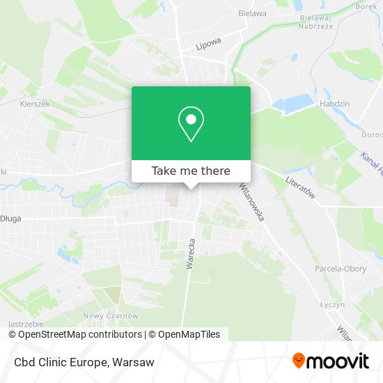 Cbd Clinic Europe map