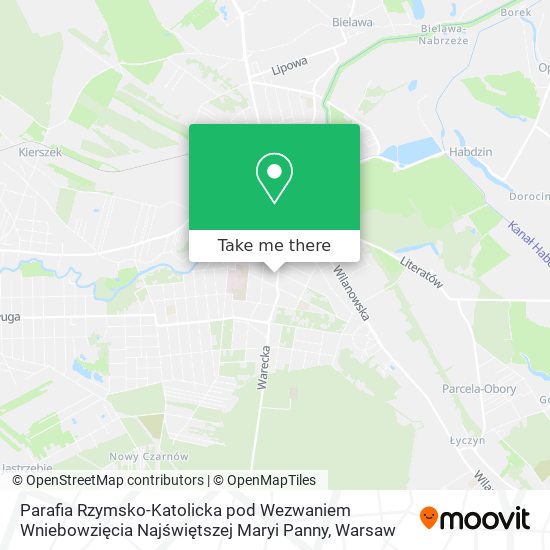 Parafia Rzymsko-Katolicka pod Wezwaniem Wniebowzięcia Najświętszej Maryi Panny map