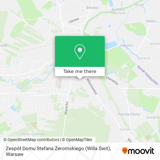 Zespół Domu Stefana Żeromskiego (Willa Świt) map