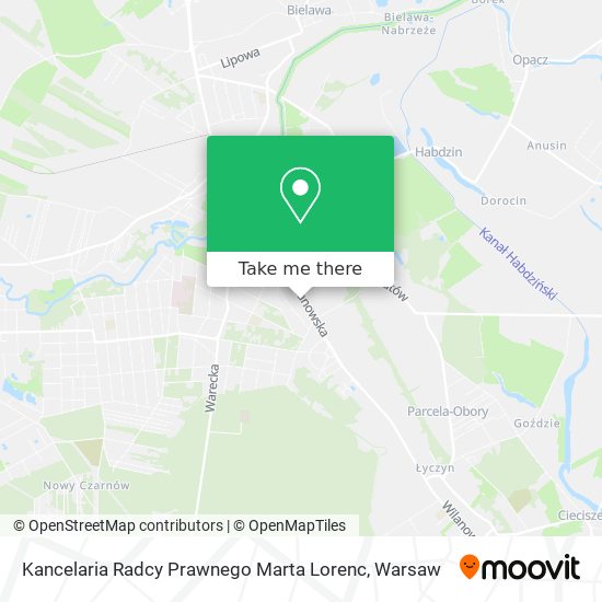 Kancelaria Radcy Prawnego Marta Lorenc map