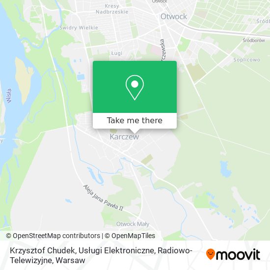 Krzysztof Chudek, Usługi Elektroniczne, Radiowo-Telewizyjne map