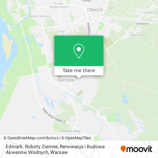 Edmark. Roboty Ziemne, Renowacja i Budowa Akwenów Wodnych map