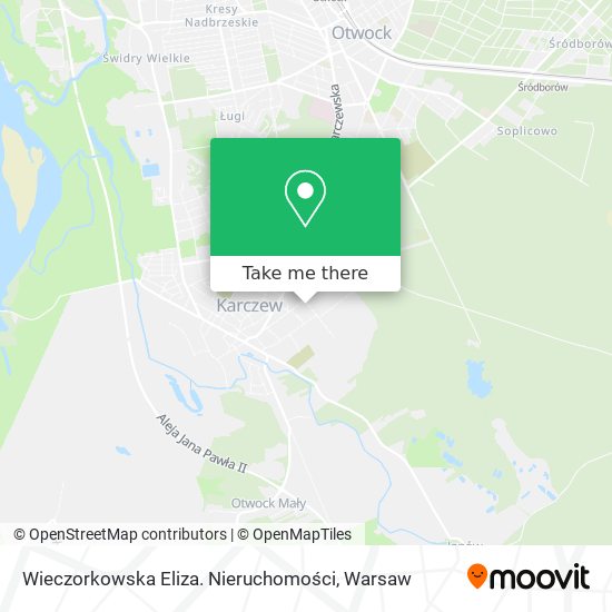 Wieczorkowska Eliza. Nieruchomości map