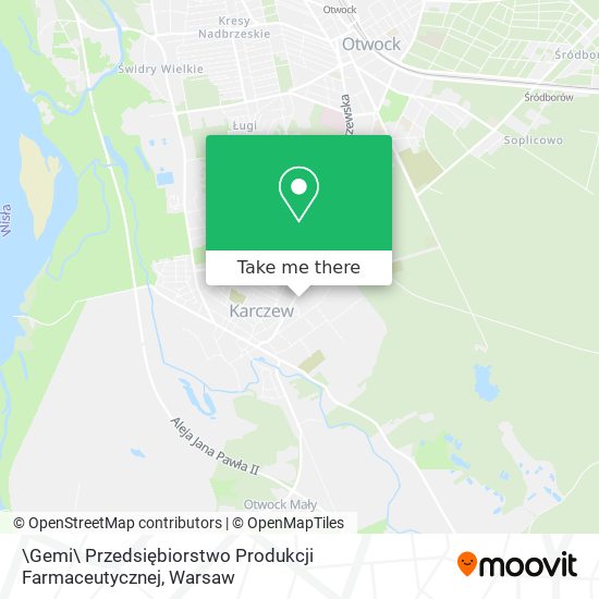 \Gemi\ Przedsiębiorstwo Produkcji Farmaceutycznej map