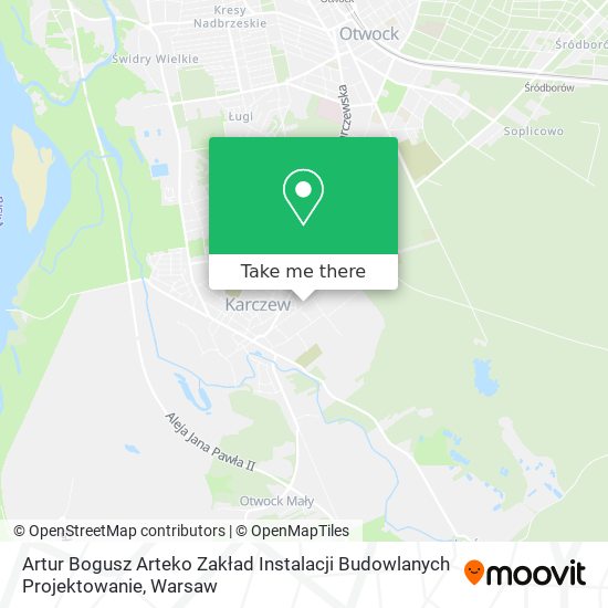 Artur Bogusz Arteko Zakład Instalacji Budowlanych Projektowanie map