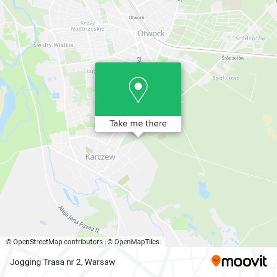 Jogging Trasa nr 2 map