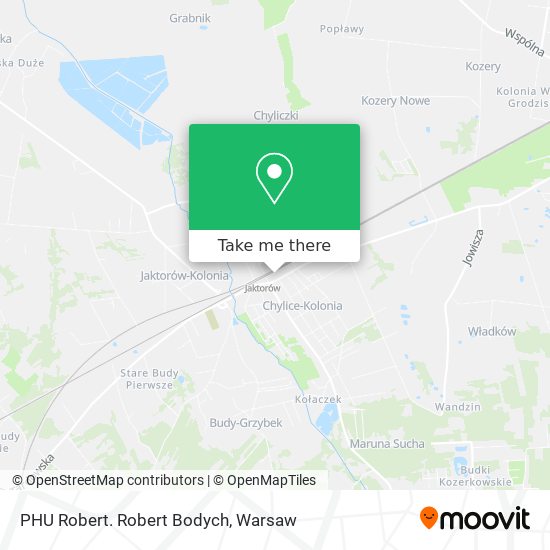 PHU Robert. Robert Bodych map