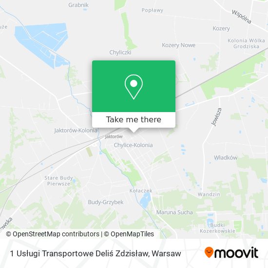 1 Usługi Transportowe Deliś Zdzisław map