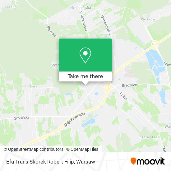 Карта Efa Trans Skorek Robert Filip