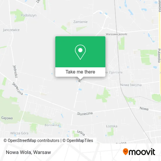 Карта Nowa Wola