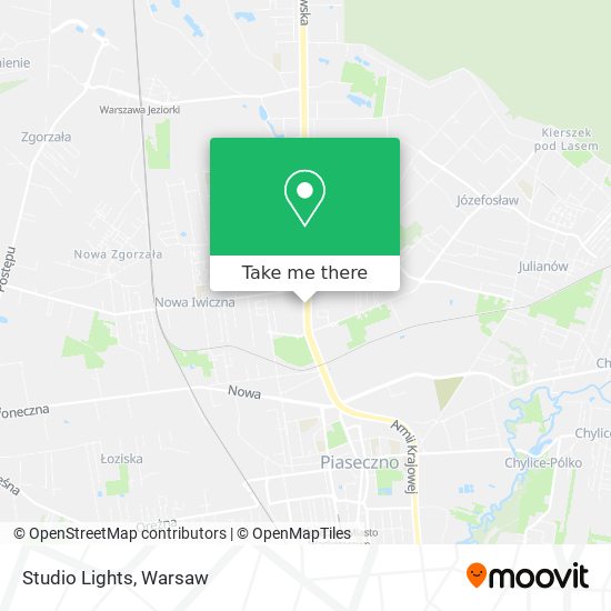 Studio Lights map