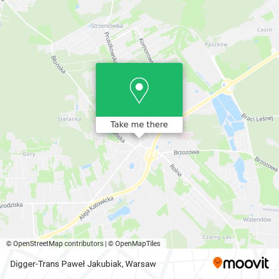 Digger-Trans Paweł Jakubiak map