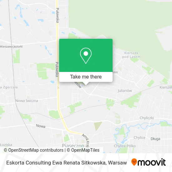 Eskorta Consulting Ewa Renata Sitkowska map