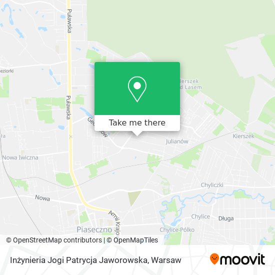 Inżynieria Jogi Patrycja Jaworowska map