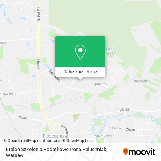 Etalon Szkolenia Podatkowe Irena Paluchniak map