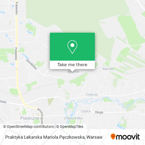 Praktyka Lekarska Mariola Pęczkowska map