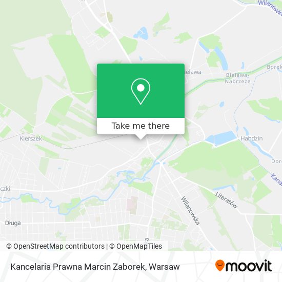 Kancelaria Prawna Marcin Zaborek map