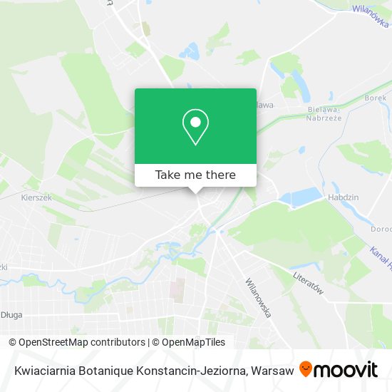 Kwiaciarnia Botanique Konstancin-Jeziorna map