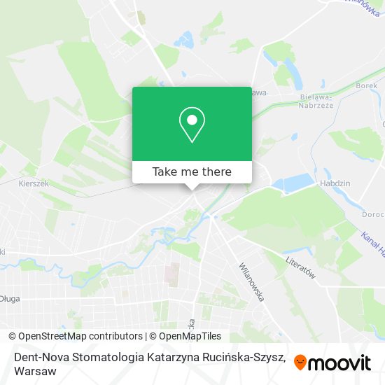 Dent-Nova Stomatologia Katarzyna Rucińska-Szysz map