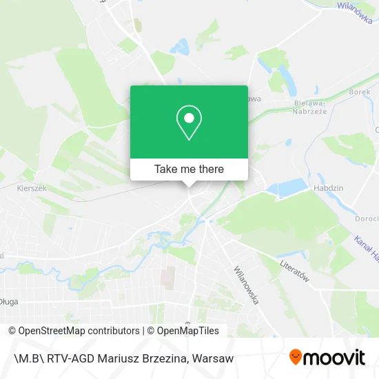 \M.B\ RTV-AGD Mariusz Brzezina map