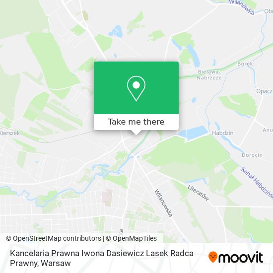 Kancelaria Prawna Iwona Dasiewicz Lasek Radca Prawny map