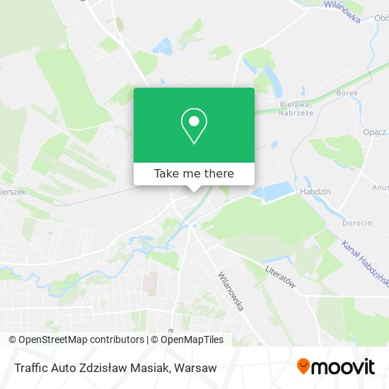 Traffic Auto Zdzisław Masiak map