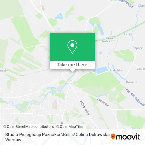 Studio Pielęgnacji Paznokci \Bellis\Celina Dukowska map