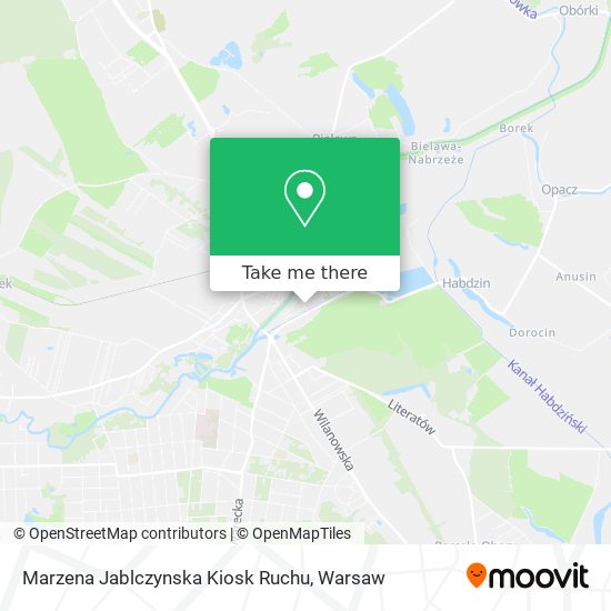 Marzena Jablczynska Kiosk Ruchu map