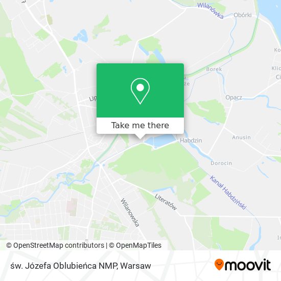 św. Józefa Oblubieńca NMP map