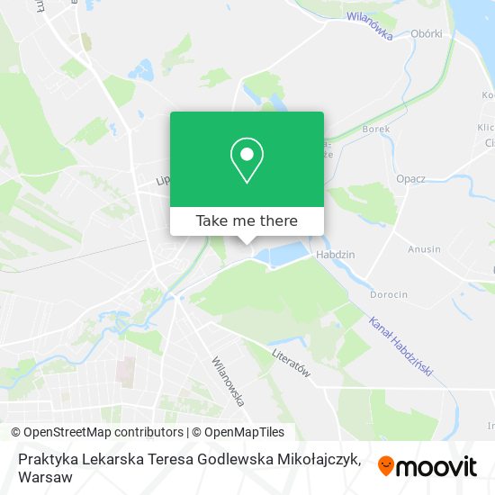 Praktyka Lekarska Teresa Godlewska Mikołajczyk map