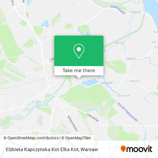 Elżbieta Kapczyńska Kot Elka Kot map