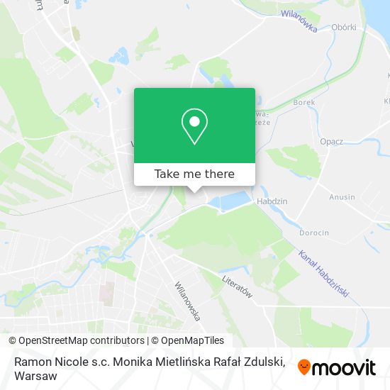 Ramon Nicole s.c. Monika Mietlińska Rafał Zdulski map