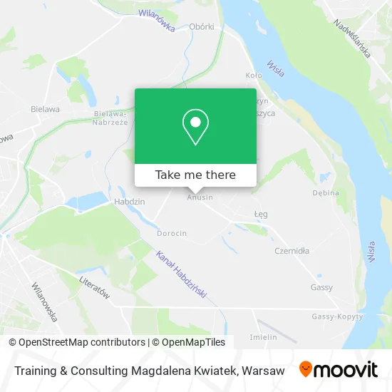 Карта Training & Consulting Magdalena Kwiatek