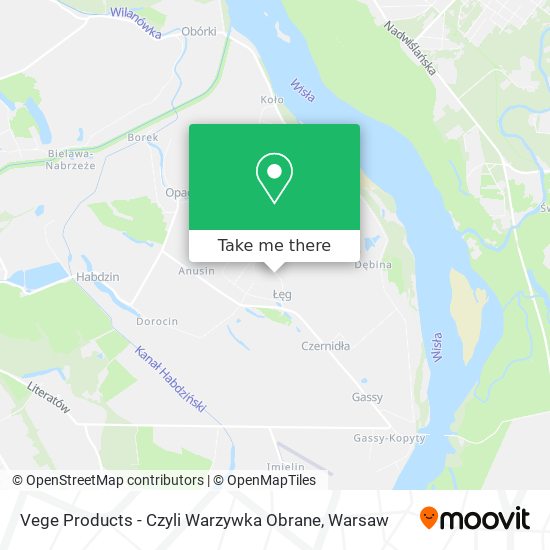 Vege Products - Czyli Warzywka Obrane map