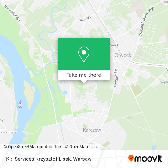 Kkl Services Krzysztof Lisak map