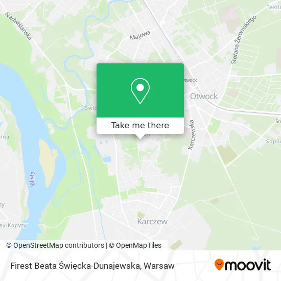Firest Beata Święcka-Dunajewska map