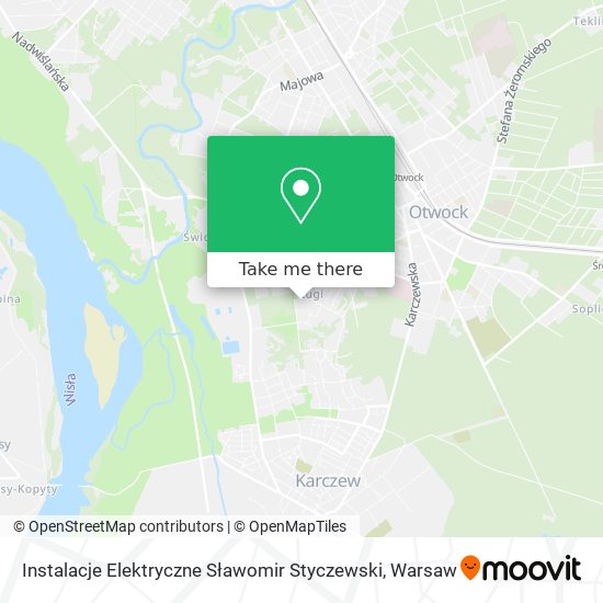 Карта Instalacje Elektryczne Sławomir Styczewski