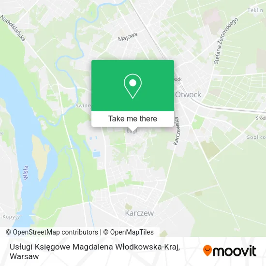 Usługi Księgowe Magdalena Włodkowska-Kraj map