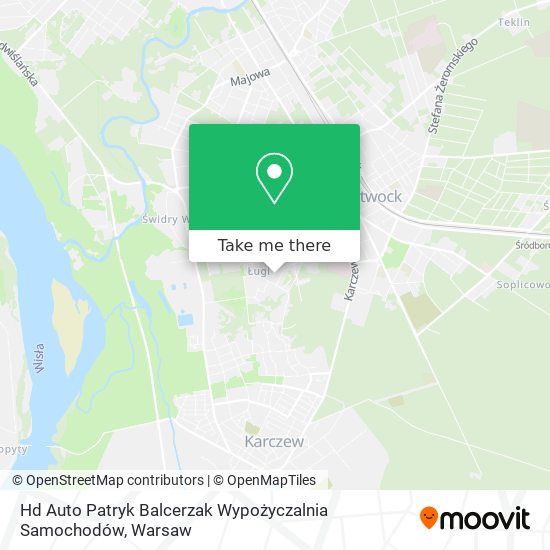 Hd Auto Patryk Balcerzak Wypożyczalnia Samochodów map