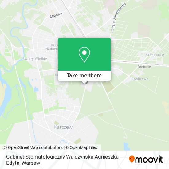 Gabinet Stomatologiczny Walczyńska Agnieszka Edyta map