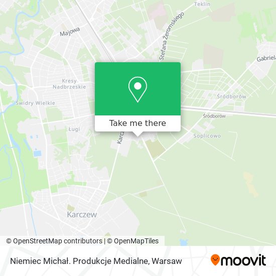 Niemiec Michał. Produkcje Medialne map