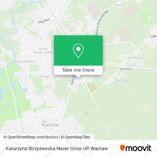 Katarzyna Strzyżewska Never Grow UP map