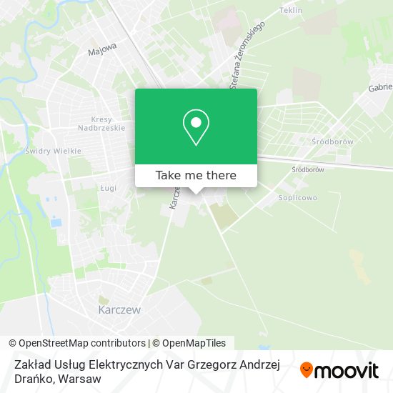 Zakład Usług Elektrycznych Var Grzegorz Andrzej Drańko map