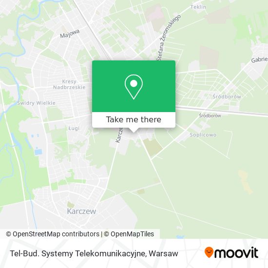 Tel-Bud. Systemy Telekomunikacyjne map